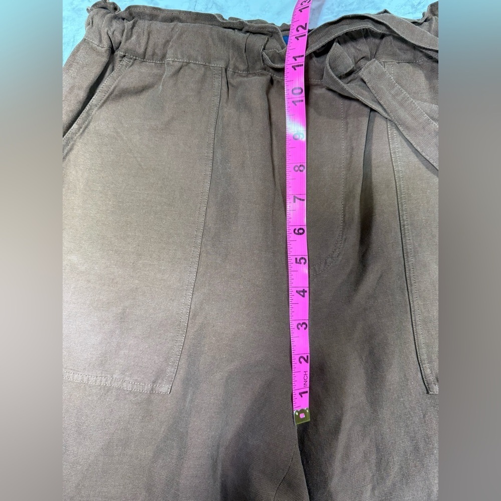 Polo by Ralph Lauren woman’s silk/linen blend pants size S petite - Picture 4 of 10